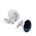 thumbnail image 3 of Constellation Elegant Cufflinks Set for Men, Stainless Steel, for Formal Attire, Weddings and Business Meetings, 3 of 6