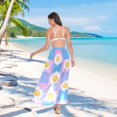 thumbnail image 7 of FORMRS Womens Beach Sarong Semi-Sheer Bikini Wrap Skirt Swimsuit Cover-ups, Playful Daisy, 7 of 7