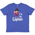 thumbnail image 3 of Inktastic I'm the Captain- Pirate Girl Youth T-Shirt, 3 of 5