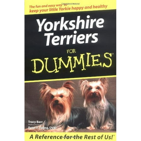 Pre-Owned Yorkshire Terriers For Dummies Paperback
