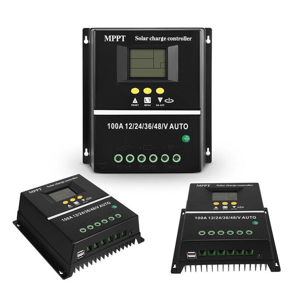 4000W 100A MPPT Solar PV Regulators 12V 24V 36V 48V Solar Charge Controller USB Charge Regulator