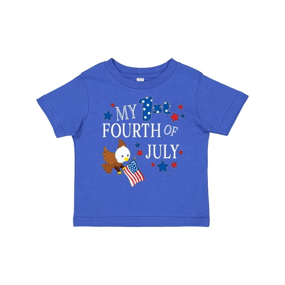 Inktastic My First Fourth of July- eagle Boys or Girls Toddler T-Shirt