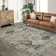 thumbnail image 2 of Yesfashion Area Rugs Washable Rug: Lagre Abstract Living Room Rug Soft Anti-Skid Thin Carpet Indoor Floor Non-Shedding Neutral Modern Carpets for Bedroom Dining Room, 2 of 5