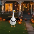 thumbnail image 4 of Uhnauch Porch Goose Outfits, All Seasons Holiday Halloween, Thanksgiving, Christmas Goose Outfits For Patio Yard Garden Decor, Porch Goose Decorations, 4 of 6