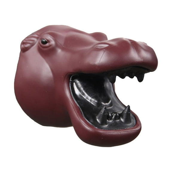 FHBVT Magnetic Bottle Opener Hippo Head Wall Mounted Bottle Opener for Beer, Soda, Jar, and Wine Bottles, Fun Kitchen Tool, Novelty Fridge Magnet for Bars, Kitchens, and Parties