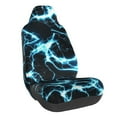thumbnail image 1 of Wukai Lightning Full Set Car Seat Covers with Soft Padding Universal Auto Front Seats Protector and Cushion Mat, 1 of 5