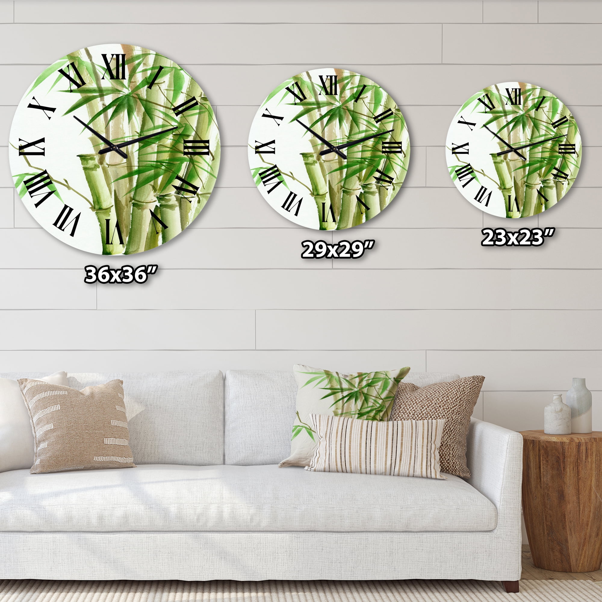 Designart 1 in Traditional Wall Clock