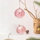 thumbnail image 4 of Herunwer Glitter Velvet Christmas Balls Painted Flocked Christmas Tree Ball Ornaments Plastic Xmas Tree Decorative Hanging Ornaments for Holiday Birthday Wedding Xmas Party Decor, 4 of 6