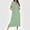 Green, variant on Dianli Bathrobe Robe Zip up Long Knit Housecoat Full Length Gradient Zipper Nightgown with Pockets Ribbon Trim Cozy Knitted Homewear Loungewear Nightwear