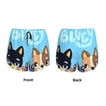 thumbnail image 5 of Lsque Bluey Printed Women's Running Shorts with Liner Pockets,Elastic Quick Dry Workout Athletic Gym Yoga Shorts,Womens High Waist Shorts-X-Large, 5 of 9