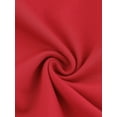thumbnail image 5 of INSPIRE CHIC Women's Sheath Dresses with Belt Vintage Sweetheart Neck Pencil Dress M Red, 5 of 6