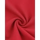 thumbnail image 5 of Vestidos de tubo para mujer INSPIRE CHIC con cinturón, vestido vintage de escote corazón, talla 2XL, rojo, 5 of 6