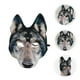 thumbnail image 3 of Máscaras de hombre lobo de Halloween, máscara de animal 3D, máscara de lobo aterrador de Halloween, máscara de disfraz de lobo realista, máscara de disfraz de lobo para regalos de fiesta de Halloween, 3 of 8