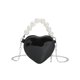 thumbnail image 4 of Bolsa Moda amor corazón mini de hombro mujeres perla totalizador cadena monedero bandolera Ndcxsfigh  Para Estrenar, 4 of 9