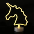 thumbnail image 3 of SHANJIA Neon Light Sign, LED Neon Sign with Holder Base Table Lamps, Battery/USB Neon Lights for Room Party Table Art Decorative Signs, 3 of 6