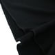 thumbnail image 3 of Para Mujer Extraíble Camisa De Imitación Cuello Alto Medio Cuello Muselina Hijab Tops Blusas Cuello Cubierta Negro Macarena cuello de dickey cuello alto, 3 of 8