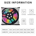 thumbnail image 5 of Qinduosi Movie &amp; Theme Decorative Pillow Cases Throw Cushion Covers White, 5 of 5