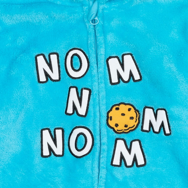Sesame Street Halloween Kids Costume: Cookie Monster Zip Up