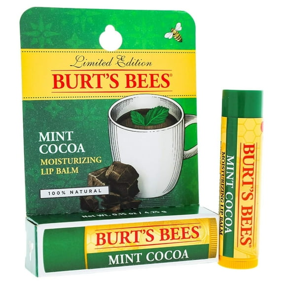Burt's Bees Lip Balm Blister, Mint Cocoa, 0.15 Ounce