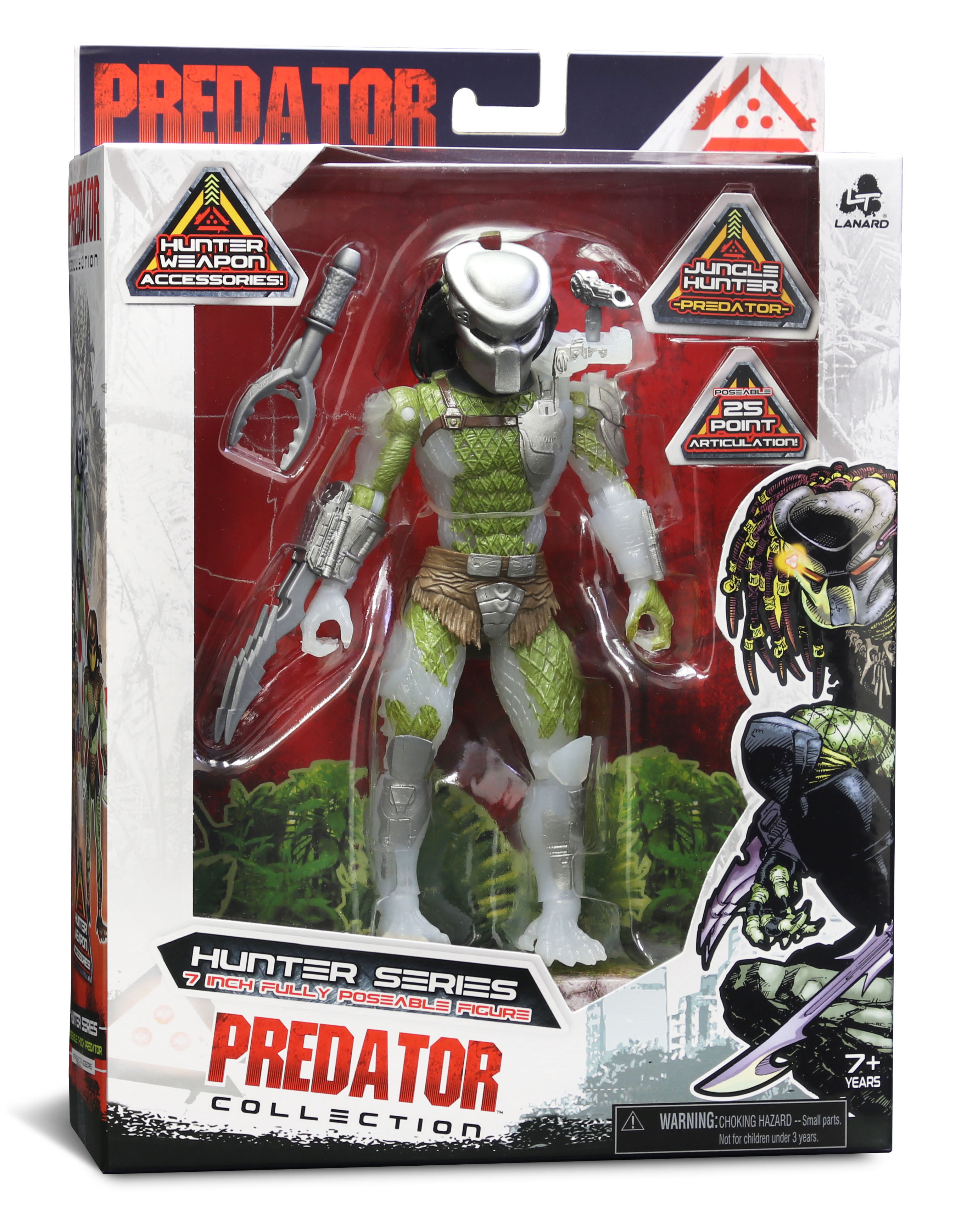 NECA  Jungle Hunter Predator Movie 7" Action Figure Collection 51548 for sale online 