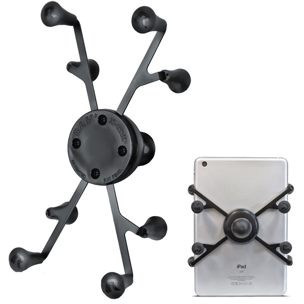 RAM MOUNT X-GRIP UNIVERSAL TABLET HOLDER W/ 1" BALL