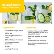 Isopure Collagen, Lemonade, 14 servings