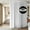 White, variant on CBSRORO Room Divider Blackout Curtains with Ceiling Mounted Curtain Track Set,1 Panel Gray Divider Curtain and White Flexible Curtain Track for Room Separation