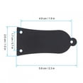 thumbnail image 4 of 3 Holes Metal Bell Shaped Guitar Rod Cover for LP Les Paul Electric Guitar,Protective Function,Strong Practicability, Durability,Easy to Carry, and Fine, 4 of 7