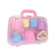thumbnail image 5 of Juego de fiesta de té Montessori, juguete sensorial con funda de transporte, tetera, juegos de tazas de té para el hogar, regalo, accesorios para sala Rosa, 5 of 8
