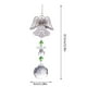thumbnail image 3 of Colgante de Coche Atrapasol con Chakras y Ángel de Cristal Moderno, 3 of 5