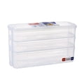 thumbnail image 1 of HLONK Fridge Drawers - Clear Stackable Pull Out Refrigerator Organizer Bins Plastic Storage Bin, 1 of 3