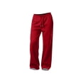 thumbnail image 6 of Wide Leg Pants Women, Workout Yoga Pants Solid Color Stretch Waist Strap Drawstring Pocket Pants Long Pants Red S, 6 of 6