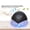 Black, variant on Leaf Humidifier 1800ML Large Capacity Ultrasonic Cool Mist Humidifier with Green LED Color Changing Lights, Air Freshener,Green