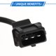 thumbnail image 4 of Sensores de posición del cigüeñal de metal plástico negro para OPEL Omega B Caravan 2.0 16V 94-99, 4 of 6
