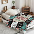 thumbnail image 4 of Yibo Christmas Goddaughter Gifts Blanket Flannel Soft and Comfortable Anti-static Bed Sofa Blanket, 4 of 7