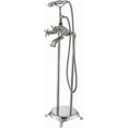 thumbnail image 7 of Swcorp FS-AZ0052BK Tugela 3-Handle Claw Foot Tub Faucet with Hand Shower in Matte Black, 7 of 7
