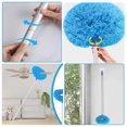 thumbnail image 4 of Ceiling Fan Cleaner Duster with Extension Pole, Reusable Microfiber Dust Brush for Top Corners, Extendable Long Handle Duster 1.7M, 4 of 5