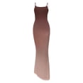 thumbnail image 1 of Gibobby Vestido Mujer Casual de Playa Verano Vestido de casa largo delgado con tirantes de mono a la moda para mujer(Marrón,CH), 1 of 3