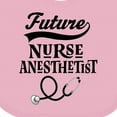 thumbnail image 4 of Inktastic Future Nurse Anesthetist Girls Baby Bib, 4 of 4