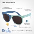 thumbnail image 5 of Real Shades Kids Switch Unbreakable Color Changing Sunglasses Age 2+, 5 of 14