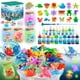 thumbnail image 1 of ¡Un lugar para hacer manualidades con juguetes Water Fairy! 116 piezas mágicas que brillan en la oscuridad, 1 of 9