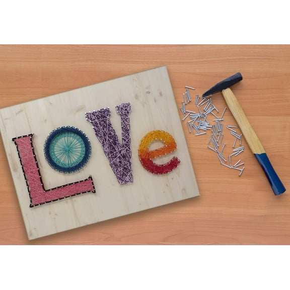 Colorful Love String Art Kit