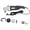 Black, variant on Strong 1400W Variable Speed Buffer Polisher set Double Backing Plate Rotary Polisher Simple to Operate for Car Waxing