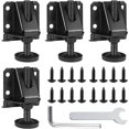 thumbnail image 1 of Adjustable Leg Leveler, 4 Pack Leveling Feet Heavy Duty Leg Levelers Adjustable Furniture Levelers With Screws, Lock Nuts And Wrench For Large Furnitu, 1 of 5