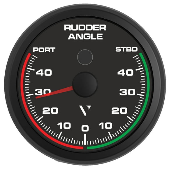Veratron Professional 85MM (3-3/8") Indicador de ángulo de timón f/NMEA 0183