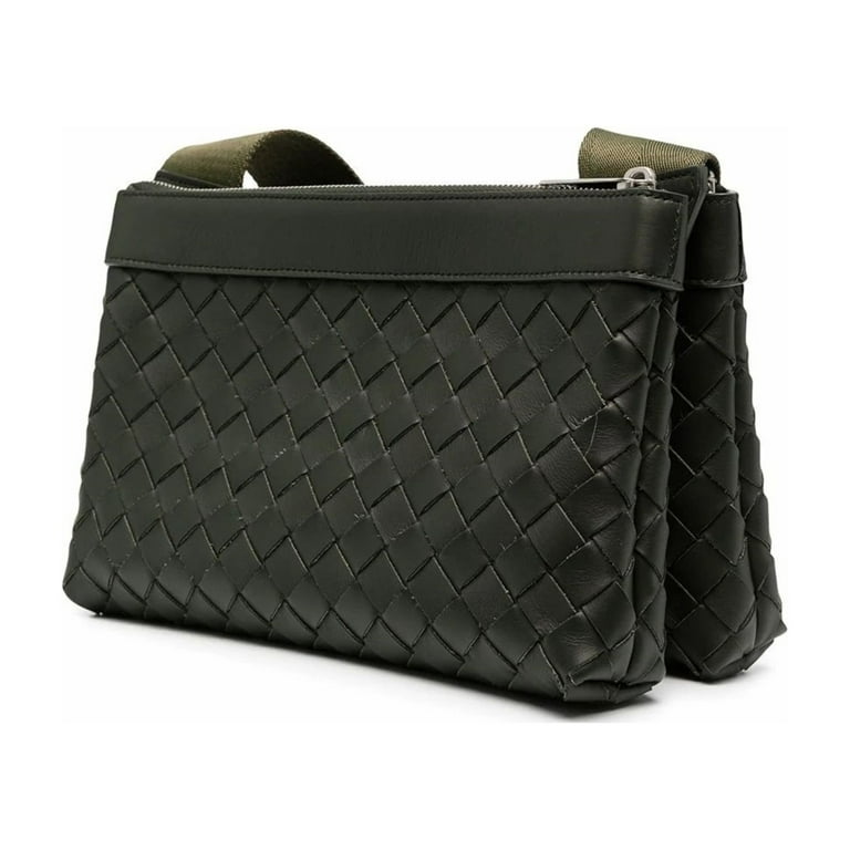Bottega Veneta Crossbody Bag Men 651938V0E523203 Leather Green Camping 1680€