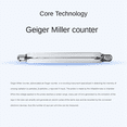 thumbnail image 2 of 3X Geiger Counter Nuclear Radiation Detector Personal Dosimeter X γ β-Rays Detector Radioactive Tester Alarm-White, 2 of 5