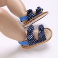 thumbnail image 3 of Sandalias De Bebé Niñas Elegantes Y Cómodas-0-12 Meses De Edad , Sujetador De Gancho Y Bucle Ajustable !, 3 of 4