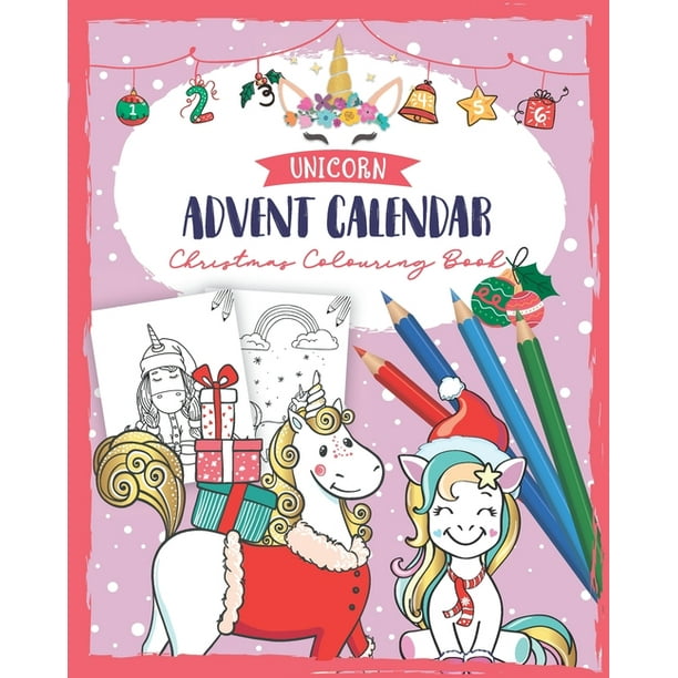 Download A Christmas Book For Children Unicorn Coloring Books For Adults And Kids With 24 Cute Unicorn Coloring Pages Coloring Advent Calendar For Kids Paperback Walmart Com Walmart Com