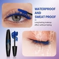 thumbnail image 3 of SZBAOAN Volumizing Mascara Wand,Slim Long Curl,Waterproof Eyelash Brush,Smudge Resistant Applicator With Bold Eye Definition,Pro Lash Growth Complex Mascara For Women, 3 of 8
